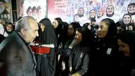 استقبال باشکوه مردم تبریز از شیر دختران تیم ملی بانوان ایران