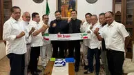 حمایت فوتبالی های اندونزی از ایران!