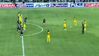 گل اول سپاهان به خیبر توسط حاج‌صفی