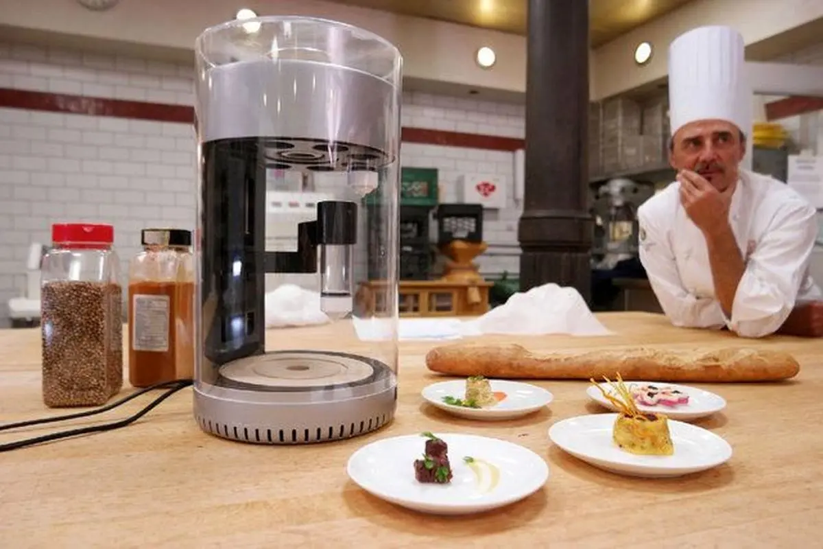 چاپگرهای ۳ بعدی غذا می‌پزند!
