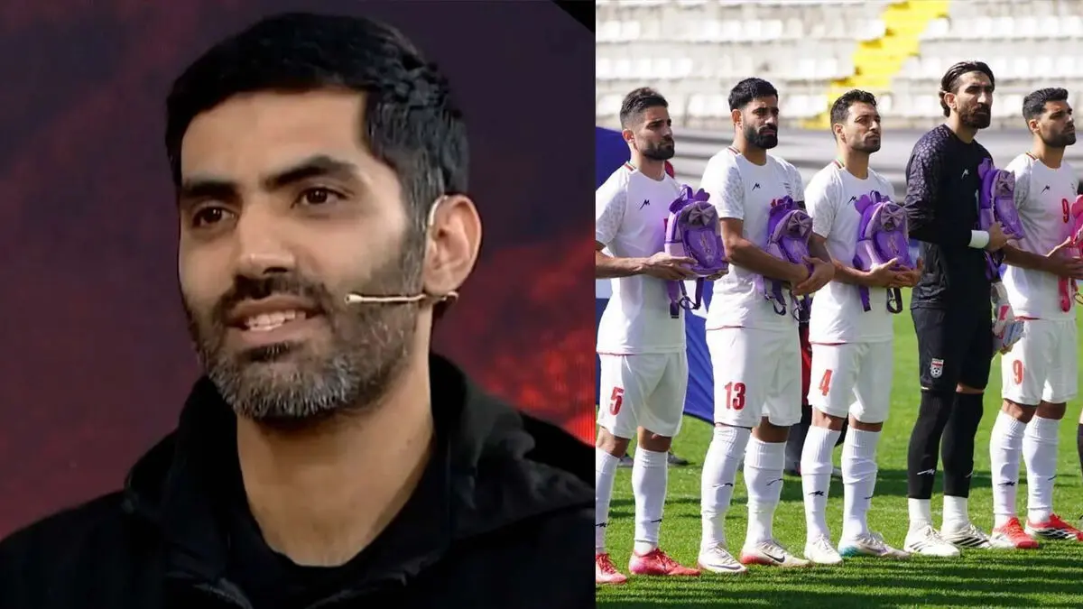 انصاری: دست بازیکنان تیم ملی را برای اقدام زیبای پیش از بازی با نیجریه می‌بوسم