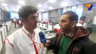 دبیرکل فدراسیون: آمدیم به امدادگران هلال احمر بگوییم فوتبال کنار شماست