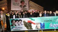 حضور ملی‌پوشان وزنه‌برداری در تجمعات مردمی