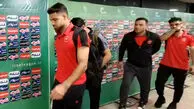 بازیکنان پرسپولیس میکسدزون را بدون مصاحبه ترک  کردند