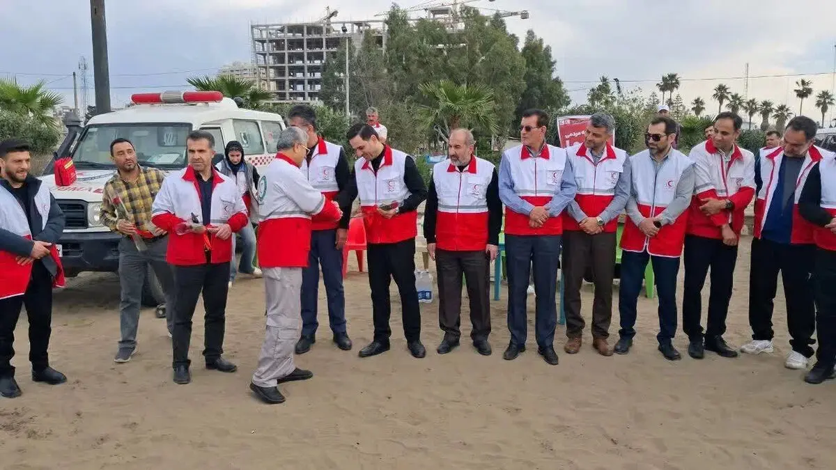 بازدید رئیس فدراسیون از اردوی ساحلی‌بازان در بابلسر