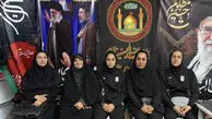 حضور بانوان فوتبالیست در موکب استان مازندران