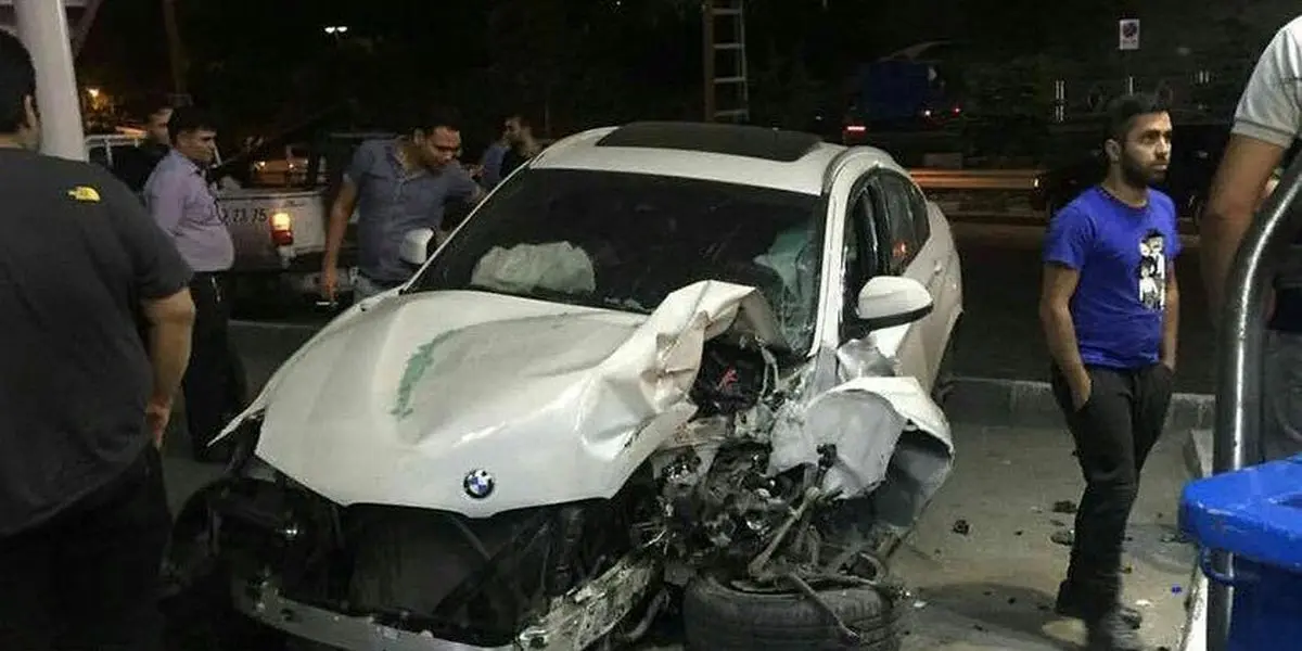 تماشا کنید؛ تصادف شدید X4 در تهران