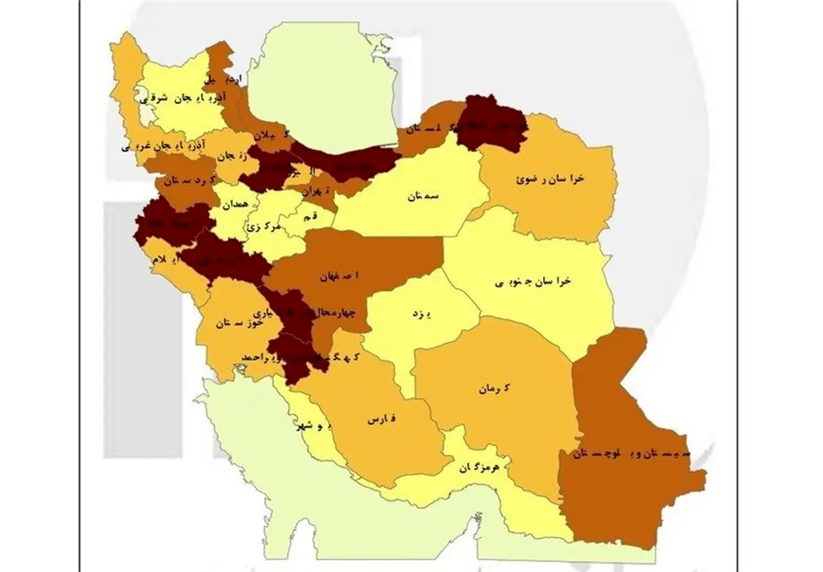 کدام استان ها بیشترین تلفن همراه فعال را دارند؟