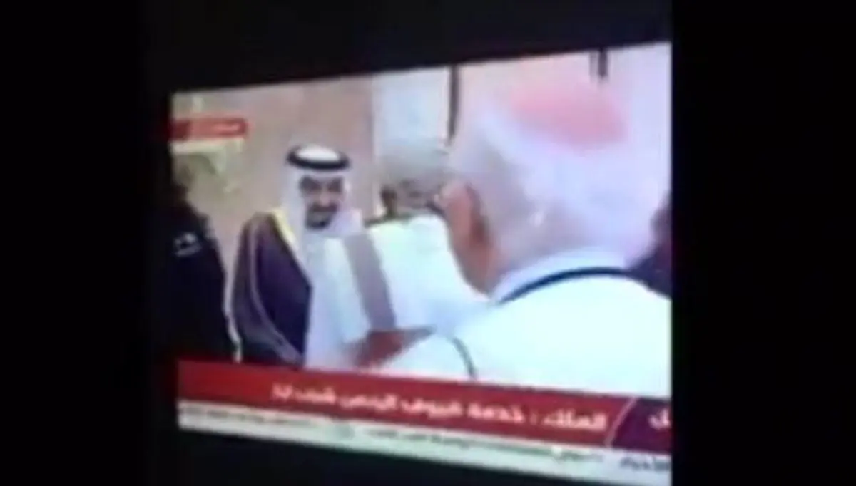 دست ندادن مرد یمنی با پادشاه عربستان