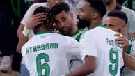 گل اول الاهلی به الدحیل با کاشته دیدنی ریاض محرز
