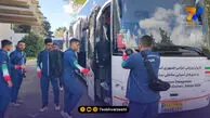 کاروان ساحلی ایران وارد سانیا شد