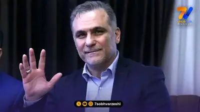 نشست رییس هیات فوتبال تهران با مهدی تاج