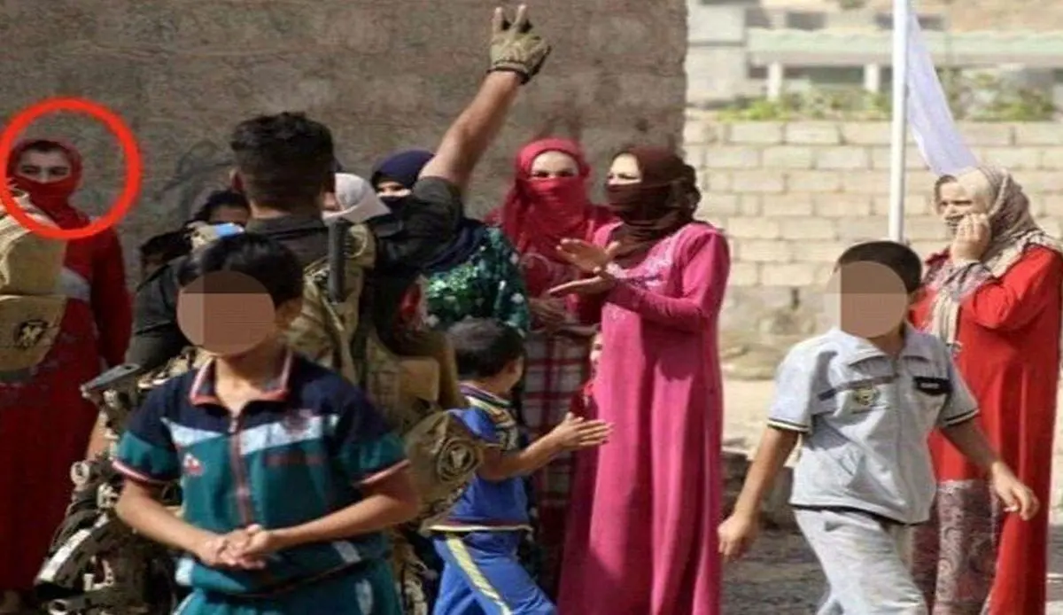 سرکرده فراری داعش با لباس زنانه به دام ارتش عراق افتاد