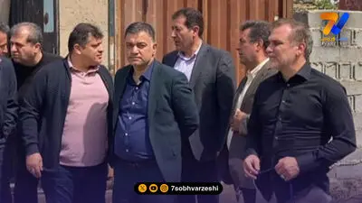 نشست رییس هیات فوتبال تهران با مهدی تاج
