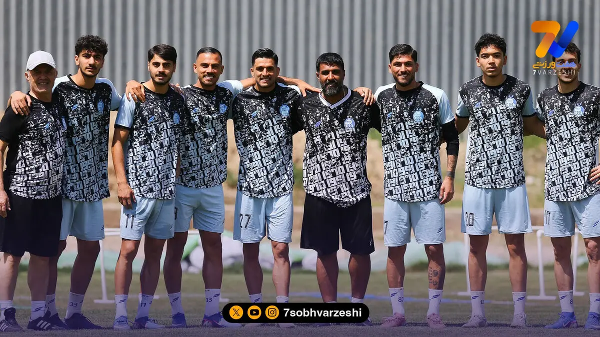 رونمایی از آشورماتوف جوان در تمرین استقلال