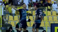 گل اول النصر به الوصل توسط رونالدو