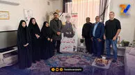 دیدار احسان حدادی با خانواده شهدای ناو دنا