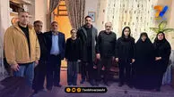 دیدار رییس فدراسیون دو و میدانی با خانواده‌های شهدای ناو دنا