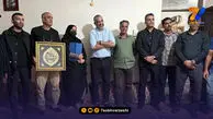 ابوالقاسم‌پور، جمشیدی و مسلمان کنار خانواده های جان‌باختگان جنگ