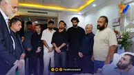 دیدار اعضای تیم ملی فوتبال با جانباز جنگ تحمیلی