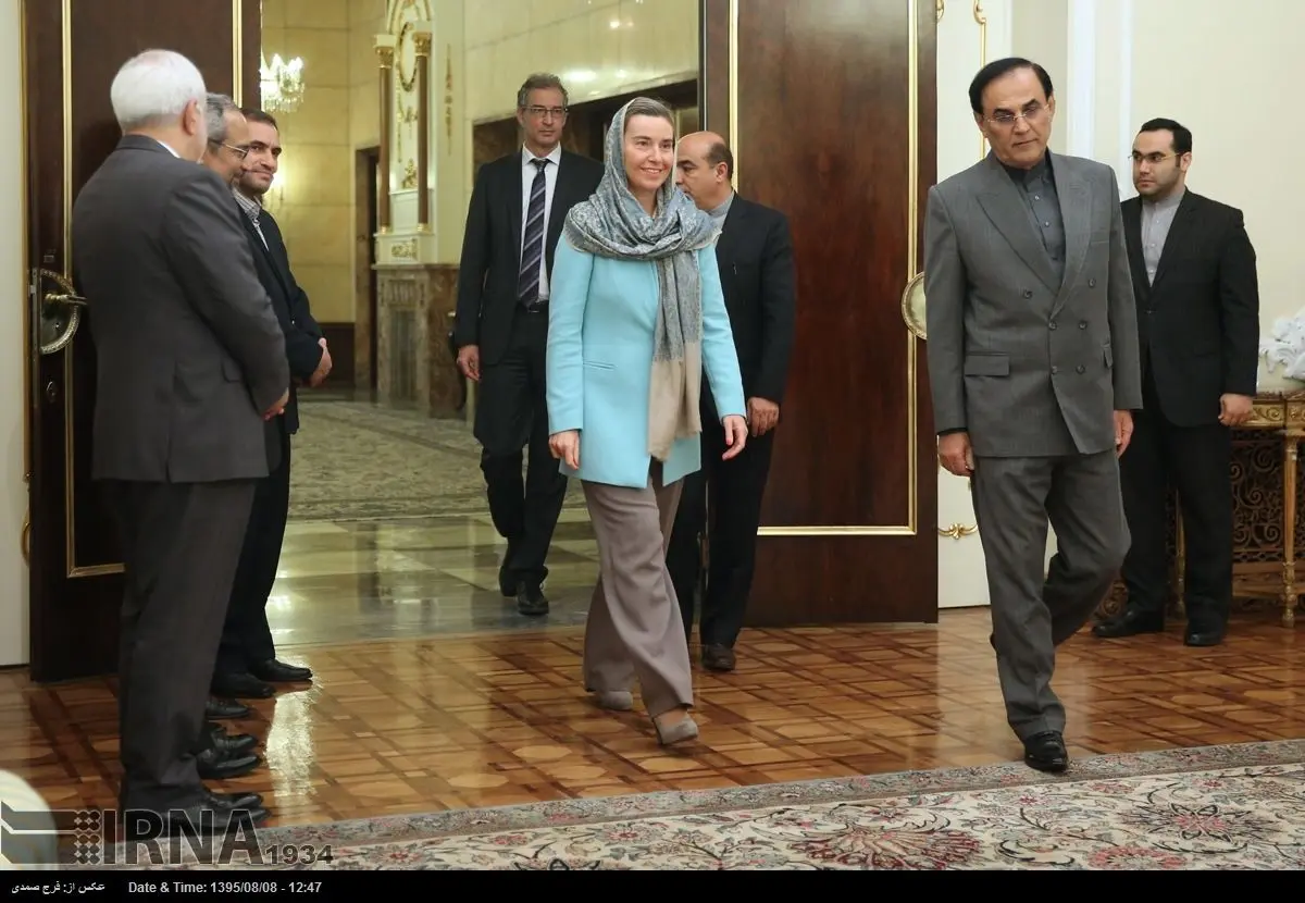 یادداشت موگرینی در وبلاگش بعد از سفر به تهران