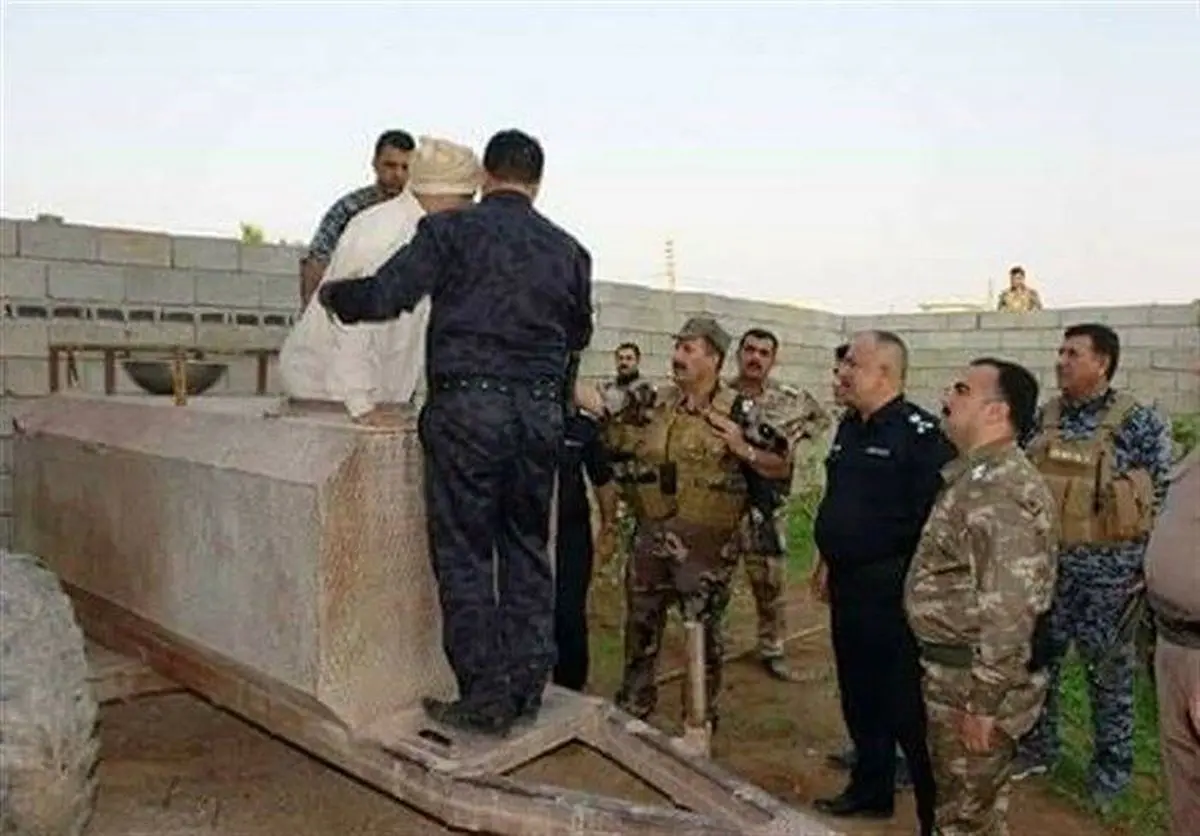 وقتی پسر خاله صدام و عامل شهادت چهار ایرانی، داخل تانکر آب دستگیر شد