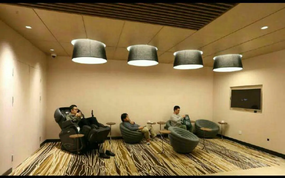 اتاق ویژه نگهداری از شوهران در مراکز خرید چین