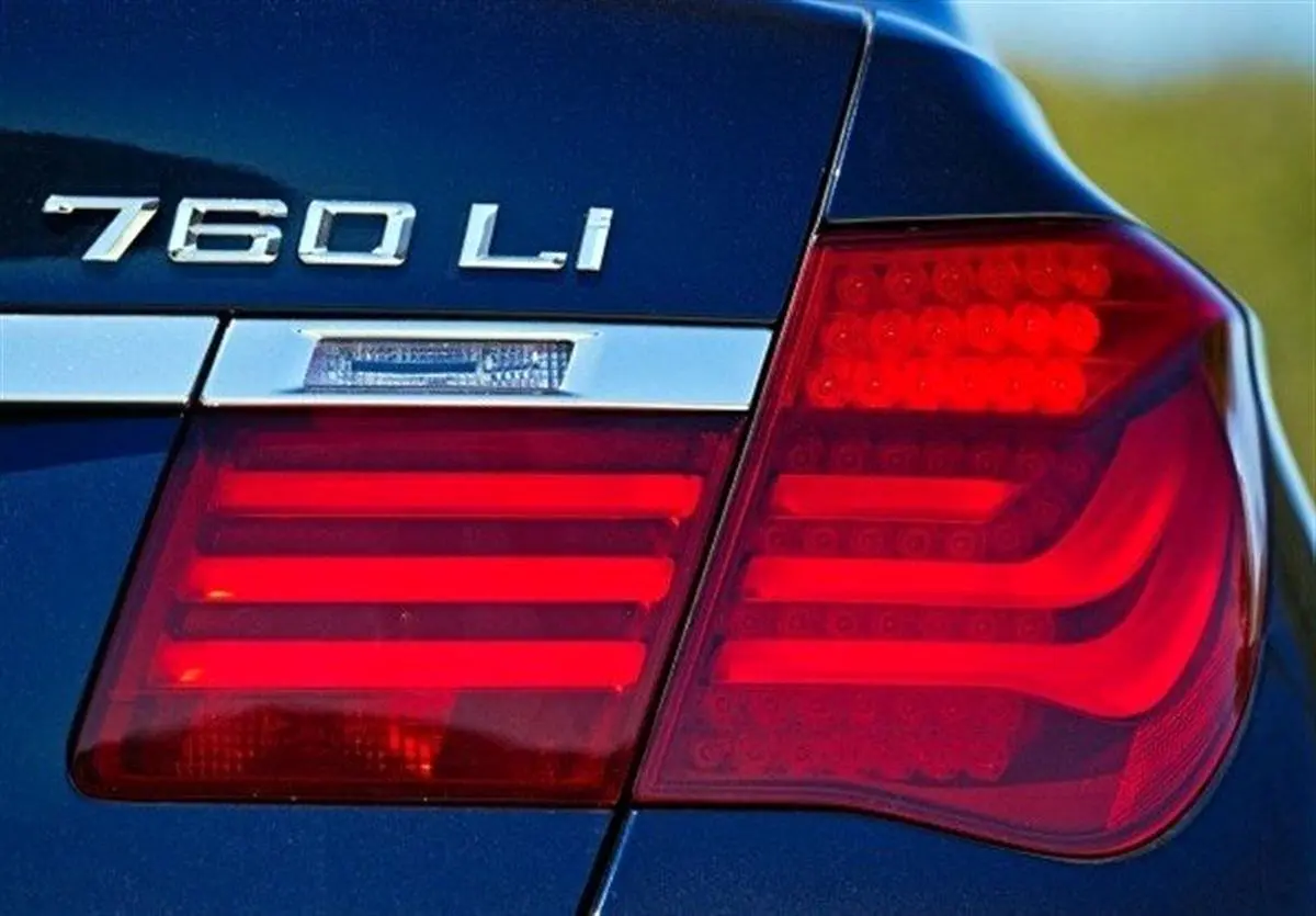 نمونه‌ای از غول ۱۲ سیلندری BMW در ایران است