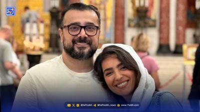 لبخند زیبای مونا کرمی برای همسرش سپند امیرسلیمانی/ چه دلبری میکنه واسه عشقش