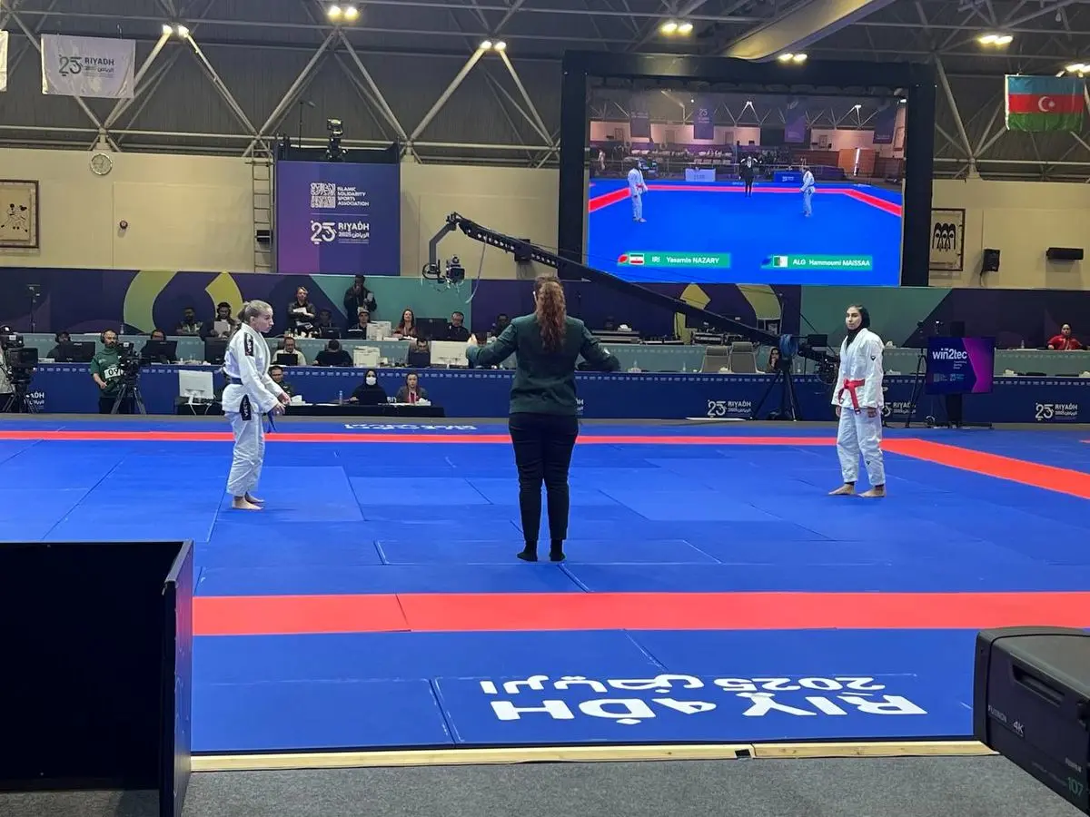  یاسمین نظری به مدال برنز جوجیتسو رسید