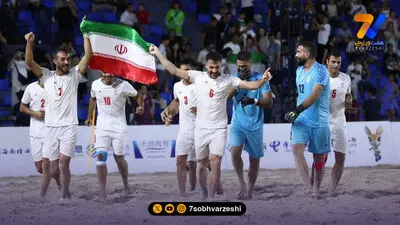 تمرین تیم ملی فوتبال ساحلی با چاشنی تاکتیک و انگیزه