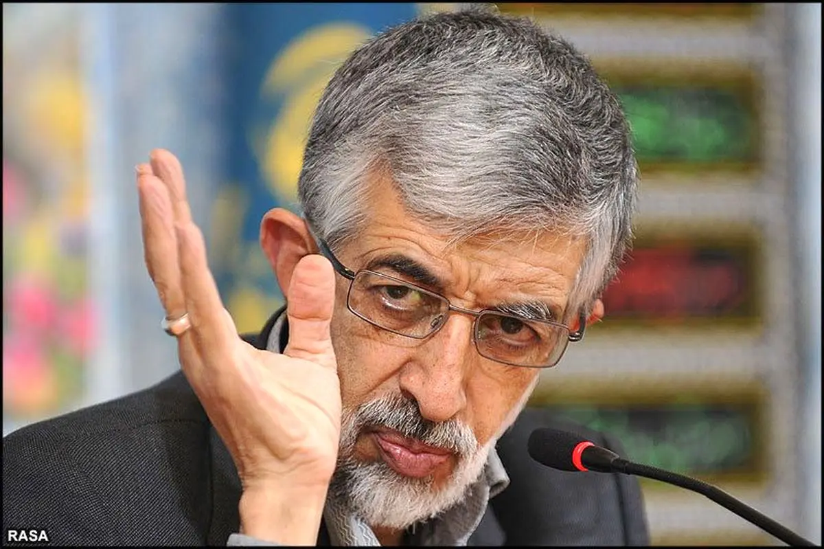مثال عجیب حداد عادل برای انتقاد از لحن سوال محمود صادقی