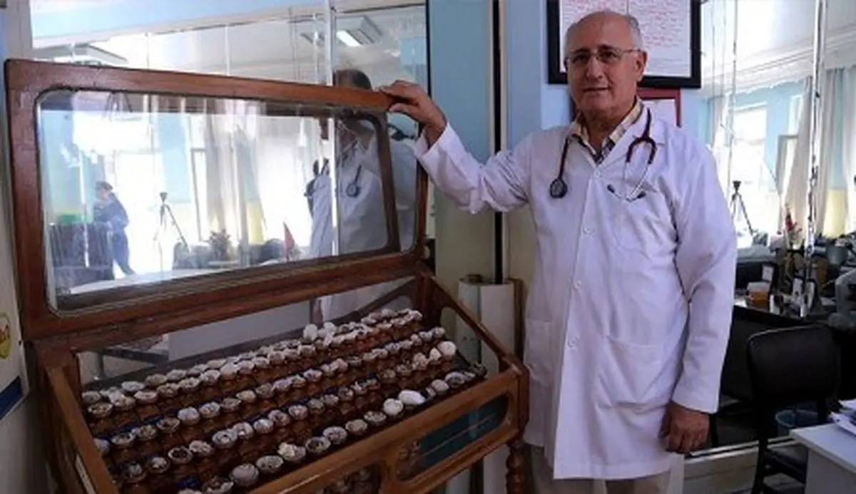 عجیب‌ترین کلکسیون جهان درمطب یک ‌پزشک