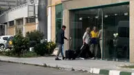 ورود داوران بازی تیم ملی به ورزشگاه پاس قوامین
