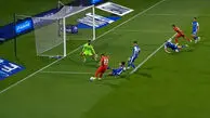 رد پاس گل سیفی در دیدار شباب الاهلی و النصر دبی