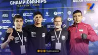 سه فینالیست بوکس ایران در آسیا