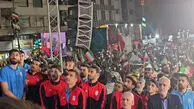 اجرای یک سرود خاص به سبک سرود ملی توسط هواداران و بازیکنان تیم ملی