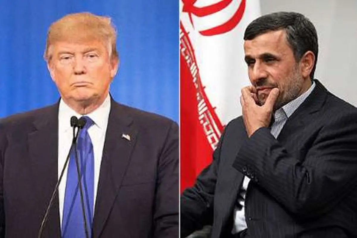 احتمال ارسال نامه احمدی نژاد به ترامپ
