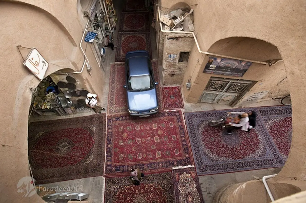 گزارش تصویری: تجربه متفاوت عکاس ایرانی با فرش