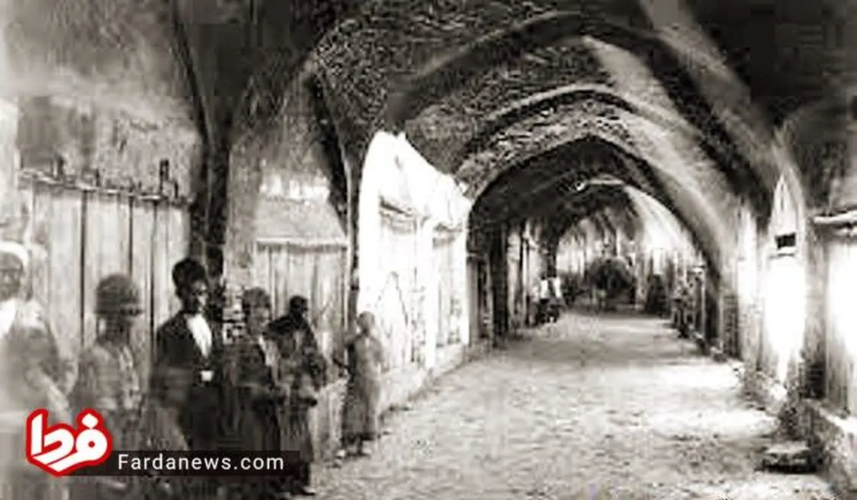نادرترین تصویر از بازار طهران