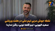 نقطه جوش مربی تیم ملی در هفت ورزشی/ سعید الهویی: تیم قلعه نویی، رنگرز ندارد!