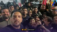 گزارش تصویری| قهرمانان کشتی کنار مردم، پای کار ایران