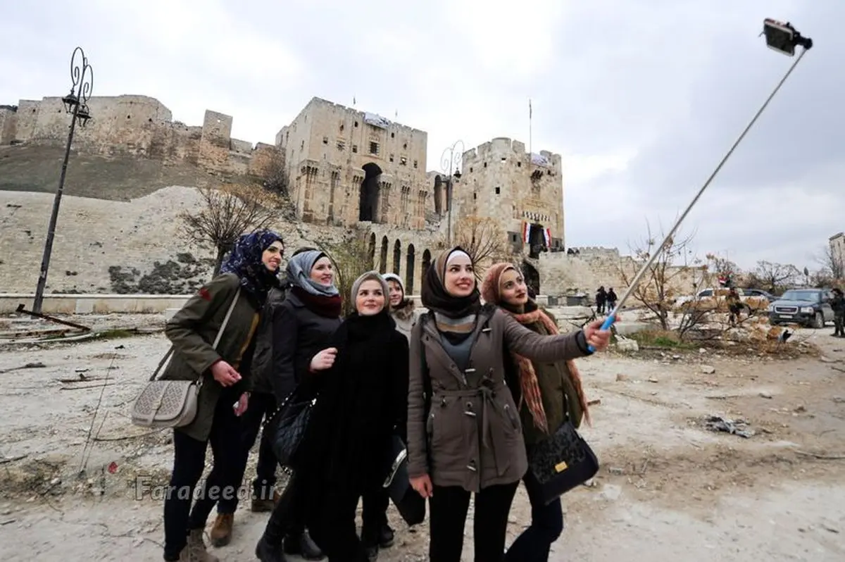 گزارش تصویری: سلفی در حلب!