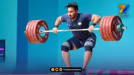 رستاخیز علیرضا نصیری روی تخته گاندی‌نگر؛ طلای ناب دوضرب پاداش شجاعت وزنه‌بردار ایران