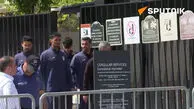 اولین قدم برای جام جهانی؛ ملی‌پوشان ایران در سفارت آمریکا