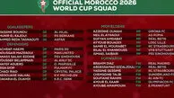 لیست تیم ملی مراکش برای جام جهانی 2026