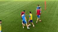 کتک خوردن مهدی ترابی از بازیکن‌ها به علت پاس اشتباه