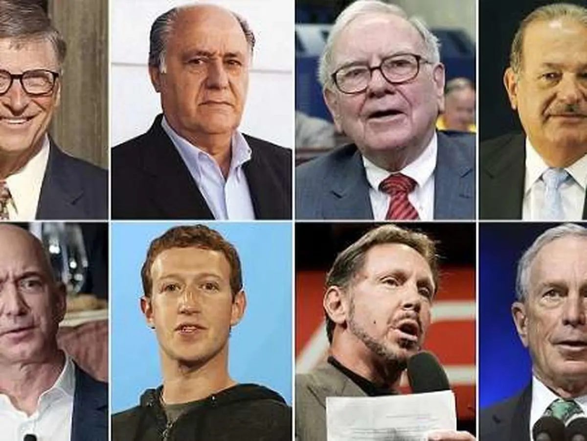 دارایی ۸ ثروتمند دنیا برابر نیمی از فقرای جهان
