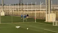 تمرینات اختصاصی سه بازیکن ملی پوش با پزشک تیم ملی