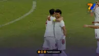 گل دوم ایران توسط رامین رضاییان